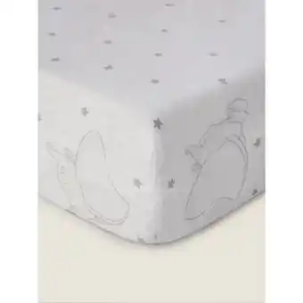 Asda George home disney dumbo grey & white sheet – set of 2 - cot offer