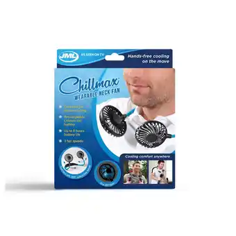 Asda Jml chillmax neck fan offer