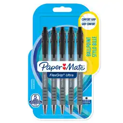 Asda Papermate flexgrip ultra ballpoint 5 1.0mm medium point pens offer