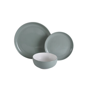 Asda George home green two tone dinner set offer