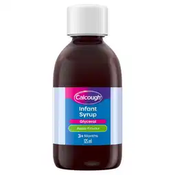 Asda Calcough infant syrup apple flavour 3+ months offer