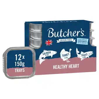 Asda Butcher's healthy heart dog food trays offer