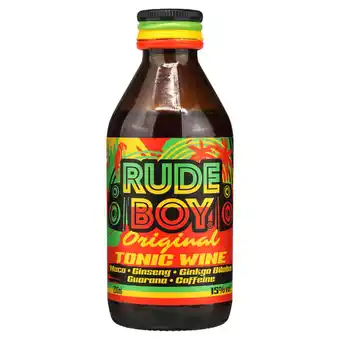 Asda Rude boy original tonic wine offer