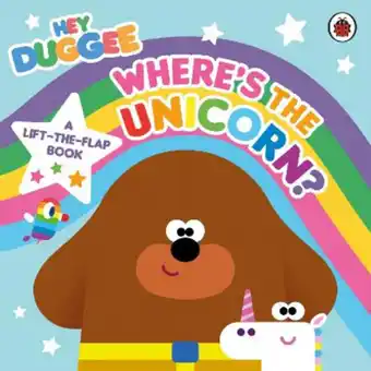 Asda Hey duggee: where's the unicorn: a liftbythebyflap book by hey duggee offer