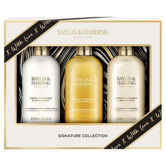 Tesco Baylis & harding sweet mandarin & grapefruit bathing gift set offer