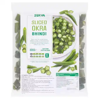Iceland Surya sliced okra 300g offer