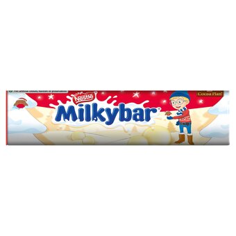 Tesco Milkybar white chocolate pieces 80g offer