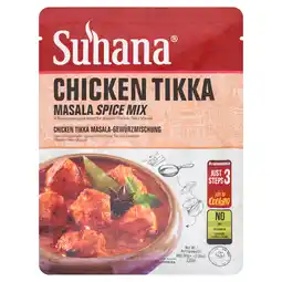 Tesco Suhana chicken tikka masala spice mix 80g offer