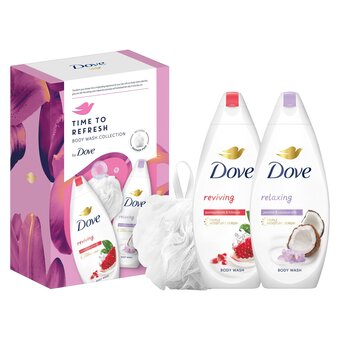 Tesco Dove time to refresh body wash collection offer