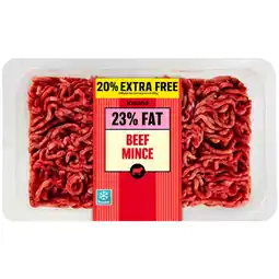 Iceland Iceland 23% fat british beef mince 500g offer