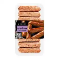 Iceland Iceland luxury 8 cumberland sausages 454g offer