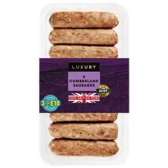 Iceland Iceland luxury 8 cumberland sausages 454g offer