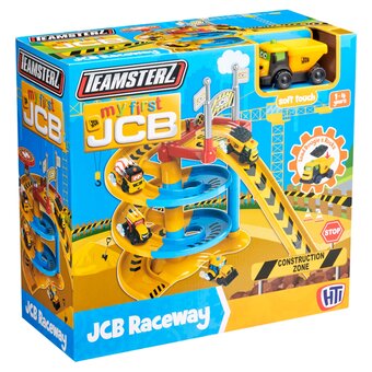 Tesco Jcb tiny teamsterz raceway set offer