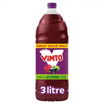 Iceland Vimto 3 litre offer