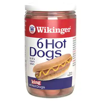 Iceland Wikinger 6 hot dogs 345g offer