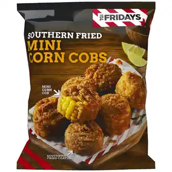 Iceland Tgi fridays southern fried mini corn cobs 400g offer
