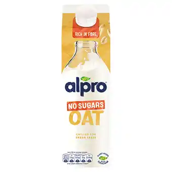 Iceland Alpro no sugars oat 1l offer
