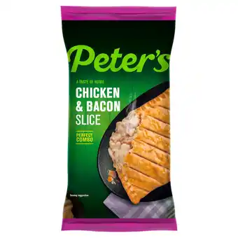 Iceland Peter's chicken & bacon slice offer