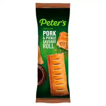 Iceland Peter's pork & pickle sausage roll offer