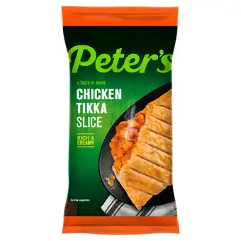 Iceland Peter's chicken tikka slice offer
