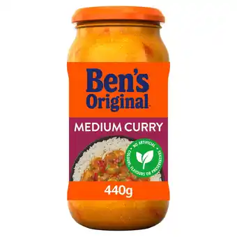 Iceland Bens original medium curry sauce 440g offer