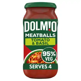 Iceland Dolmio sauce for meatballs tomato & basil 500g offer