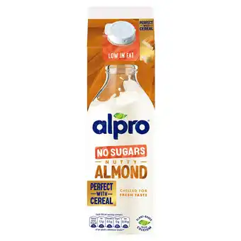 Iceland Alpro no sugars nutty almond 1l offer