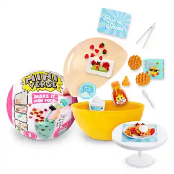 Asda Mga miniverse make it mini food diner age 8+ years offer