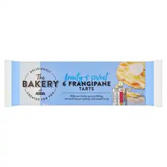 Asda Asda the bakery 6 frangipane tarts offer