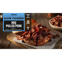 Iceland Iceland barbeque pulled pork 390g offer