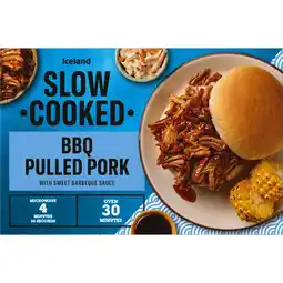 Iceland Iceland barbeque pulled pork 390g offer
