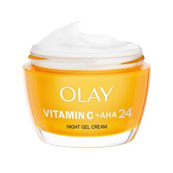 Tesco Olay vitamin c 24 night gel cream moisturiser 50ml offer