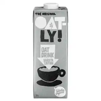 Morrisons Oatly long life barista milk alternative offer