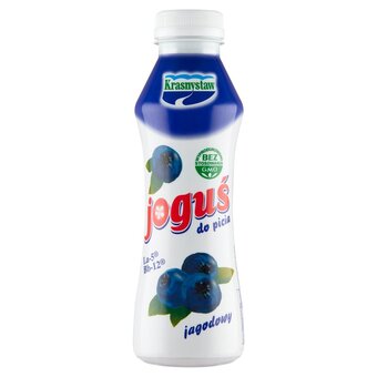 Morrisons Krasnystaw jogus drinking yoghurt blueberry offer