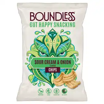 Asda Boundless gut happy snacking sour cream & onion flavour chips offer