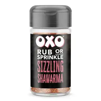 Asda Oxo aromatic shawarma seasoning rub offer