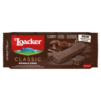 Asda Loacker classic double choc wafers offer