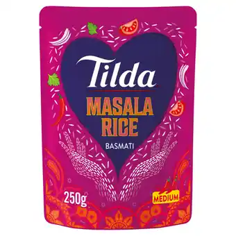 Asda Tilda masala rice 250g offer