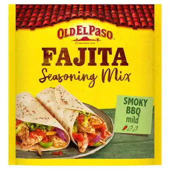 Asda Old el paso mexican original smoky bbq fajita seasoning mix offer