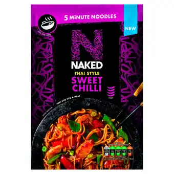 Asda Naked five minute noodles thai sweet chilli offer