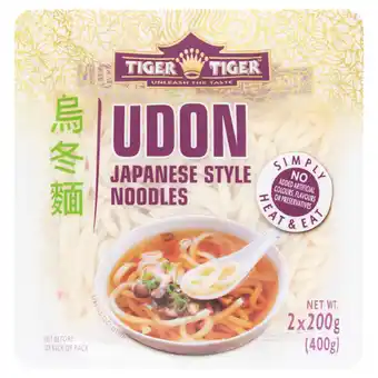 Asda Udon japanese style noodles offer