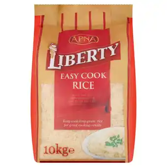 Asda Apana liberty liberty easy cook rice offer