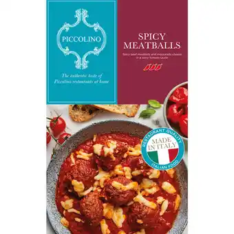 Iceland Piccolino spicy meatballs 400g offer
