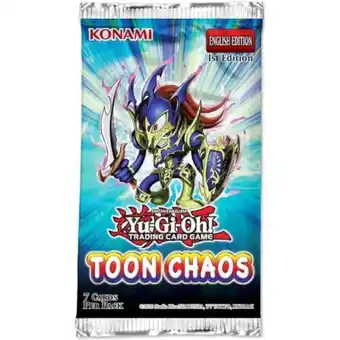 Asda Konami toon chaos sleeved booster offer