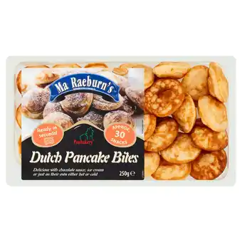 Iceland Ma raeburn's dutch pancake bites 250g offer