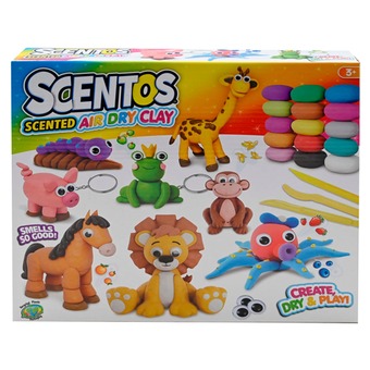 Tesco Scentos scented animal air dry clay offer