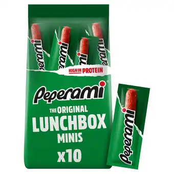 Iceland Peperami the original lunchbox minis 10 x 10g (100g) offer