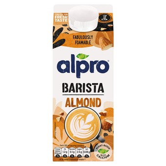 Tesco Alpro barista almond chilled drink 750ml offer