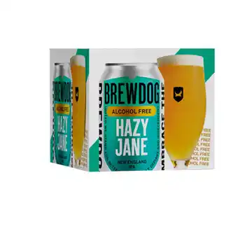 Asda Brewdog alcohol free hazy jane new england ipa offer