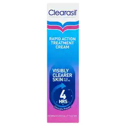 Tesco Clearasil ultra rapid action treatment cream 25ml offer